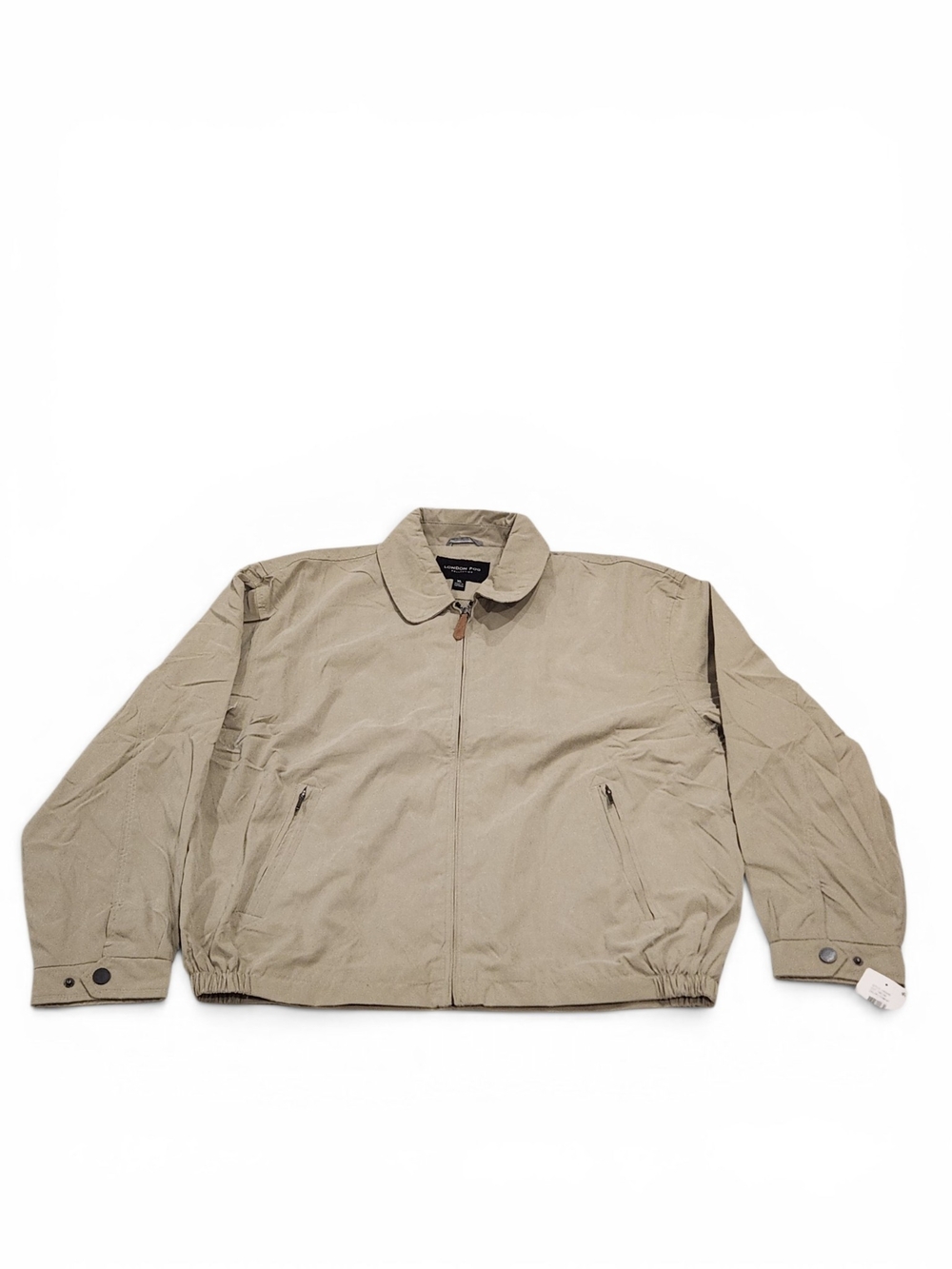 London Fog Tan Bomber Jacket